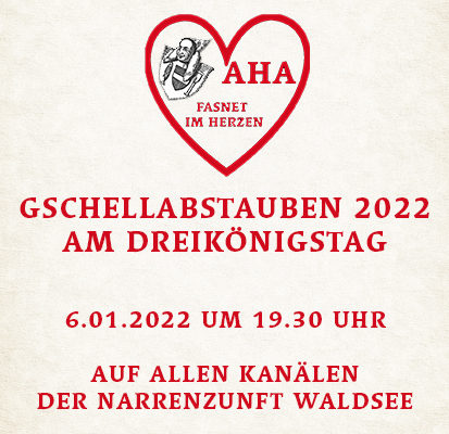 Virtuelles Gschellabstauben 2022